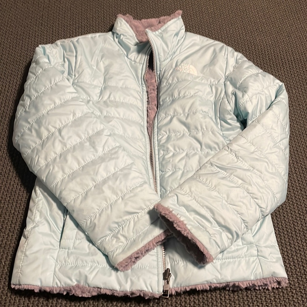 North face reversible jacket